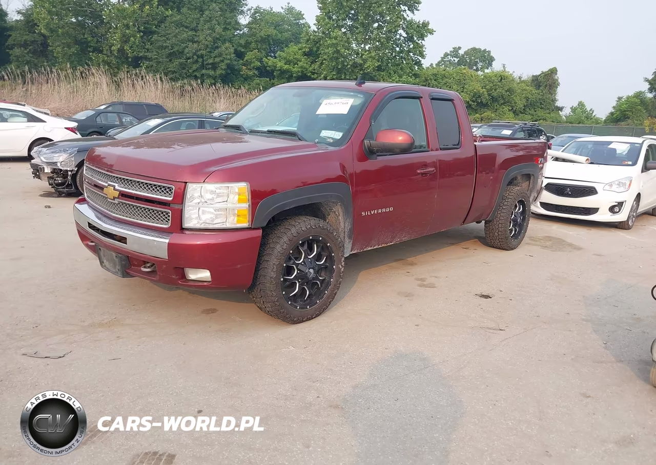 2013 Chevrolet Silverado K1500 Lt VIN:1GCRKSE74DZ385633 - 2