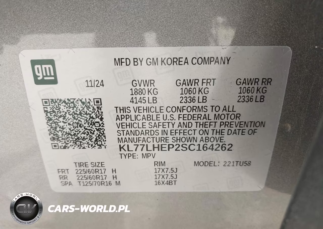 2025 Chevrolet Trax Fwd Lt VIN:KL77LHEP2SC164262 - 9