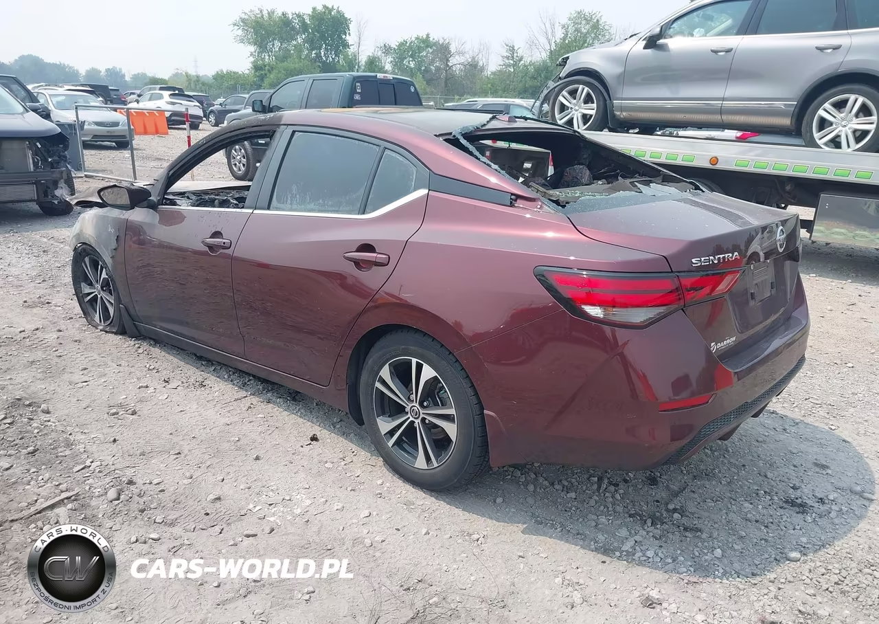 2022 Nissan Sentra Sv Xtronic Cvt VIN:3N1AB8CV4NY312584 - 3