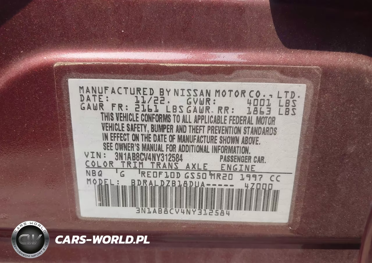 2022 Nissan Sentra Sv Xtronic Cvt VIN:3N1AB8CV4NY312584 - 9
