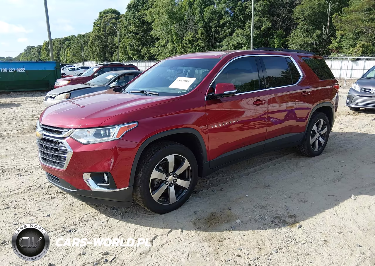 2020 Chevrolet Traverse Fwd Lt Leather VIN:1GNERHKW2LJ197612 - 2
