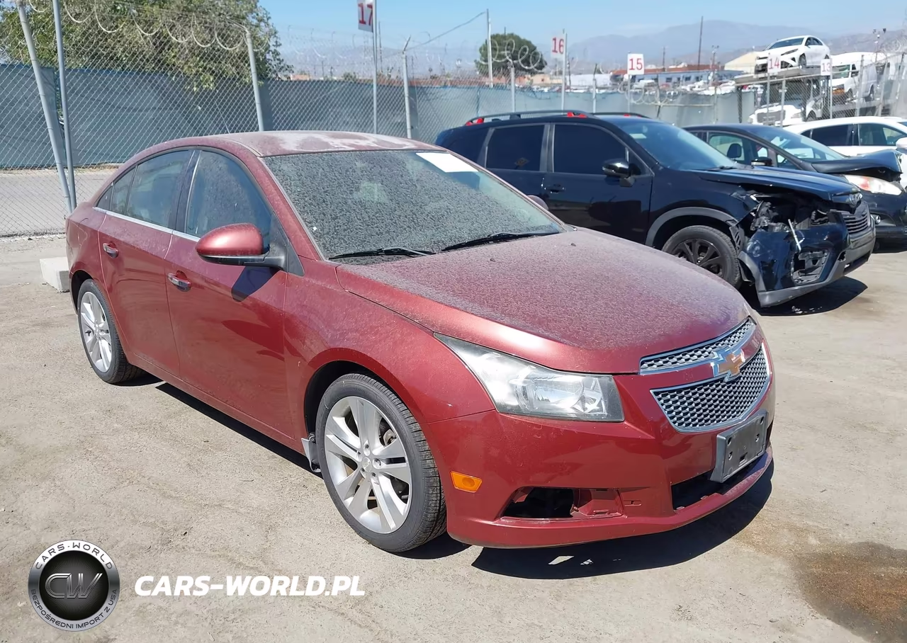 2012 Chevrolet Cruze Ltz VIN:1G1PH5SC7C7348880 - 1