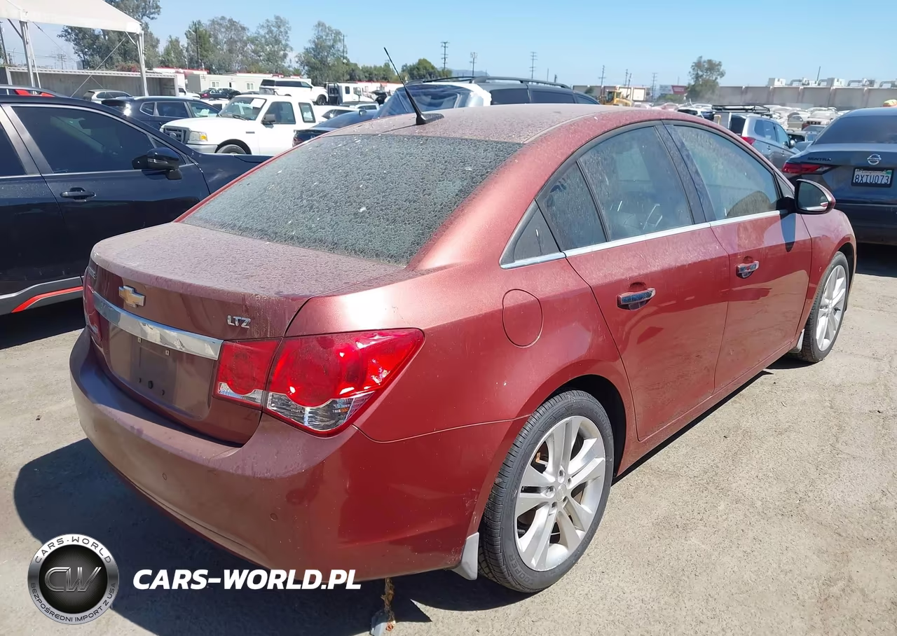 2012 Chevrolet Cruze Ltz VIN:1G1PH5SC7C7348880 - 4