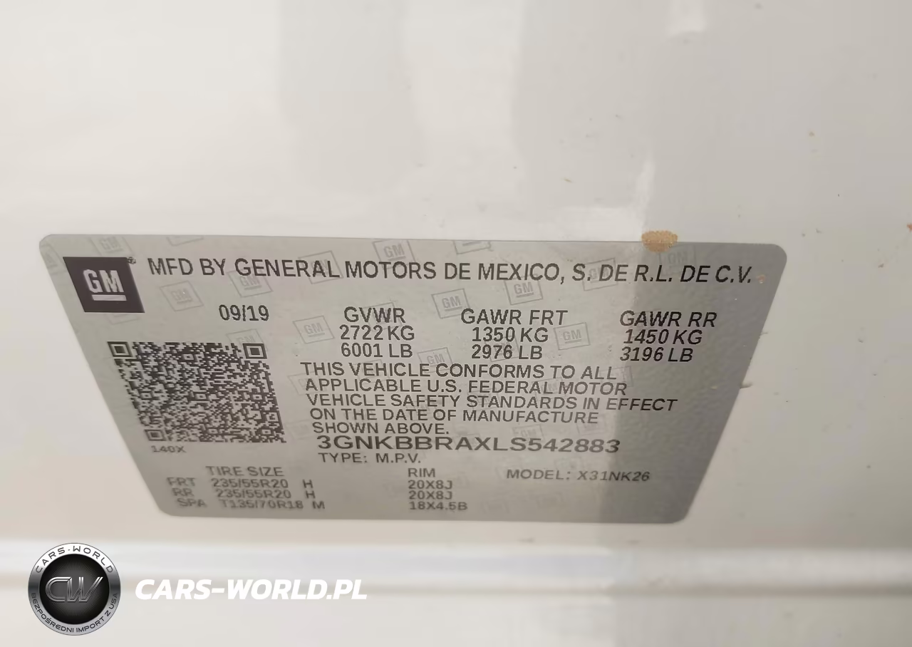 2020 Chevrolet Blazer Fwd 1Lt VIN:3GNKBBRAXLS542883 - 9