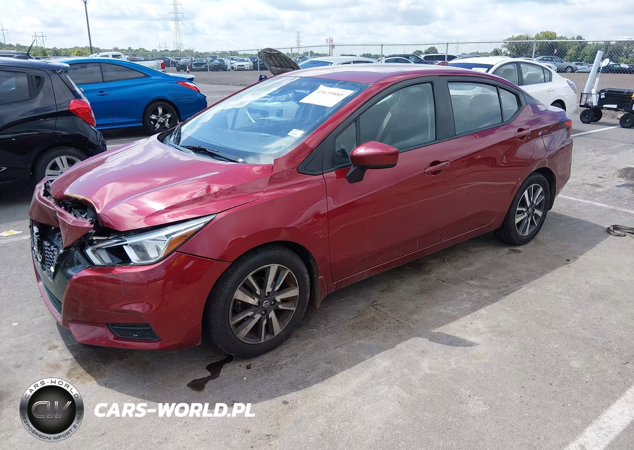 2022 Nissan Versa 1.6 Sv Xtronic Cvt VIN:3N1CN8EV0NL847020 - 2