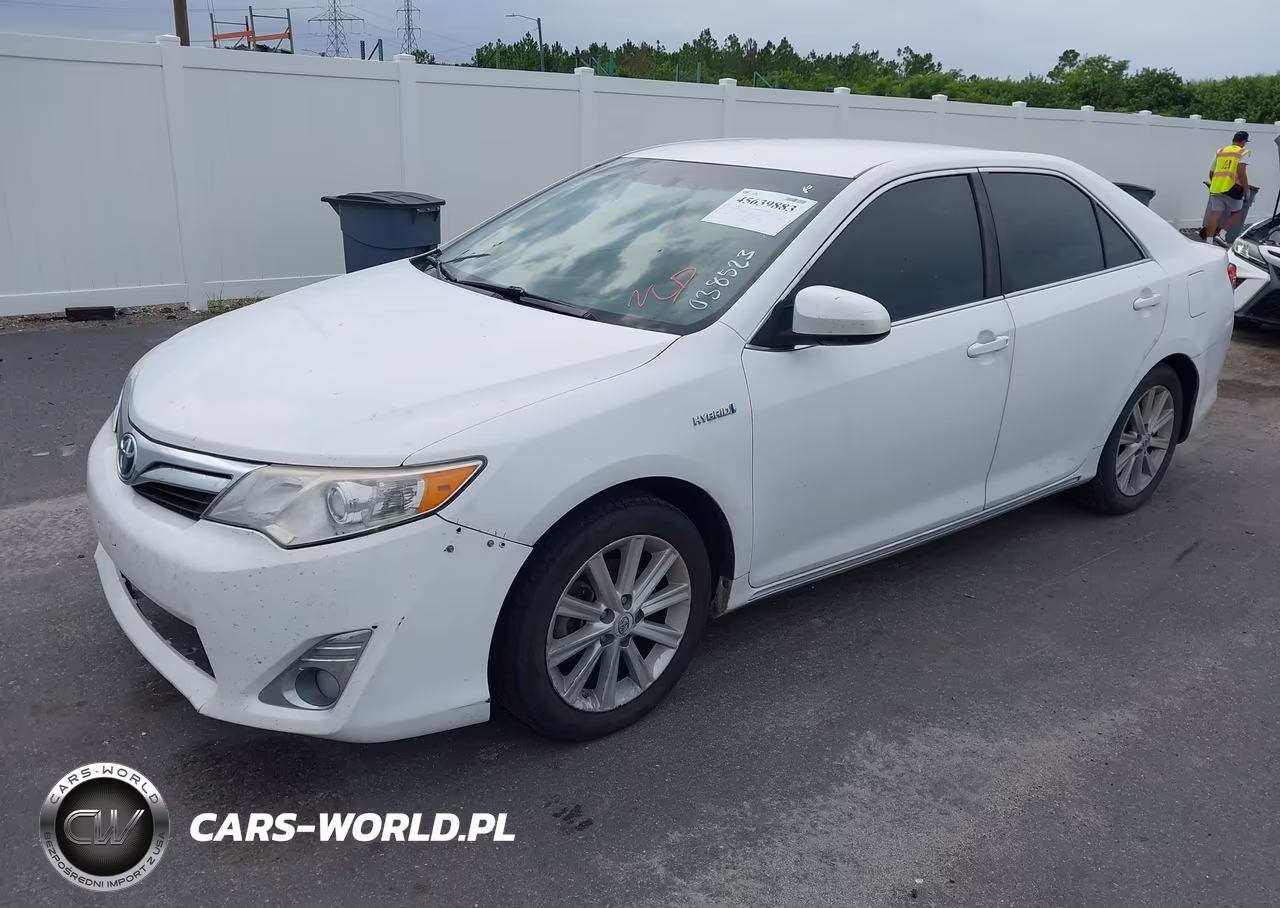 2012 Toyota Camry Hybrid Xle VIN:4T1BD1FK5CU038523 - 2