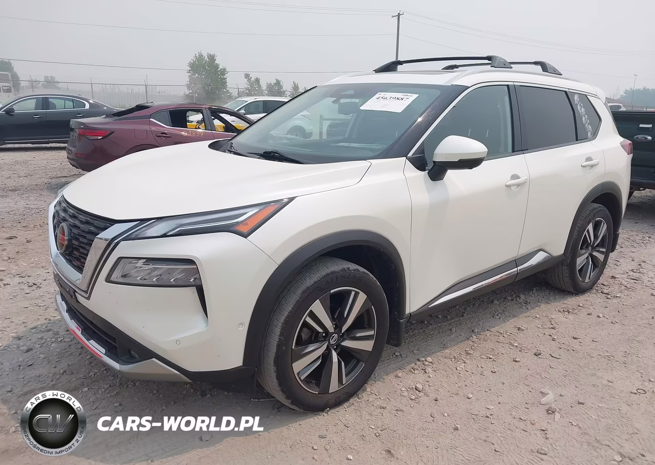 2021 Nissan Rogue Platinum Intelligent Awd VIN:JN8AT3DD1MW305542 - 2