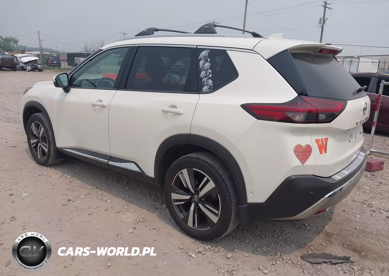 2021 Nissan Rogue Platinum Intelligent Awd VIN:JN8AT3DD1MW305542 - 3