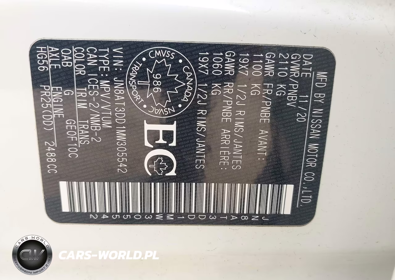 2021 Nissan Rogue Platinum Intelligent Awd VIN:JN8AT3DD1MW305542 - 9