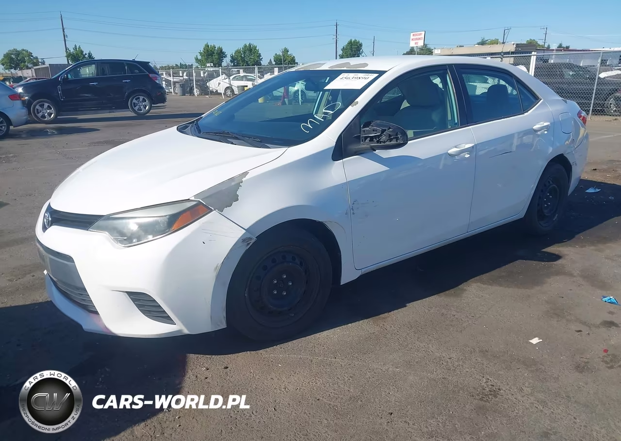 2014 Toyota Corolla Le VIN:5YFBURHE7EP153490 - 2
