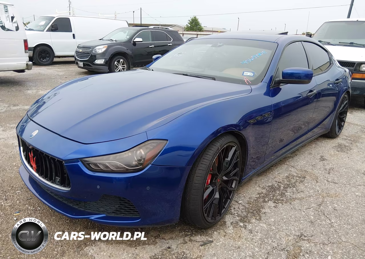 2015 Maserati Ghibli S Q4 VIN:ZAM57RTA5F1150985 - 2