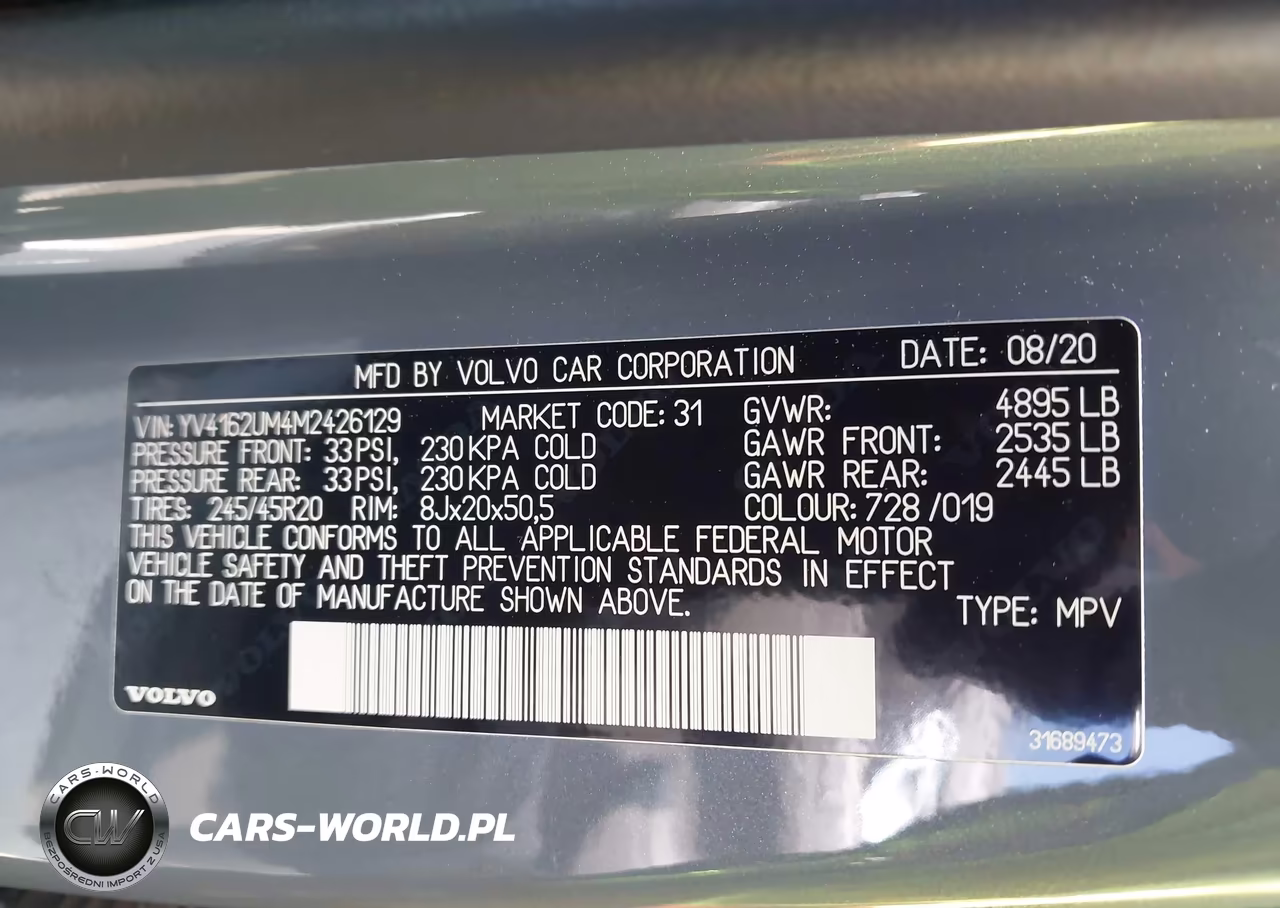 2021 Volvo Xc40 T5 R-Design VIN:YV4162UM4M2426129 - 9