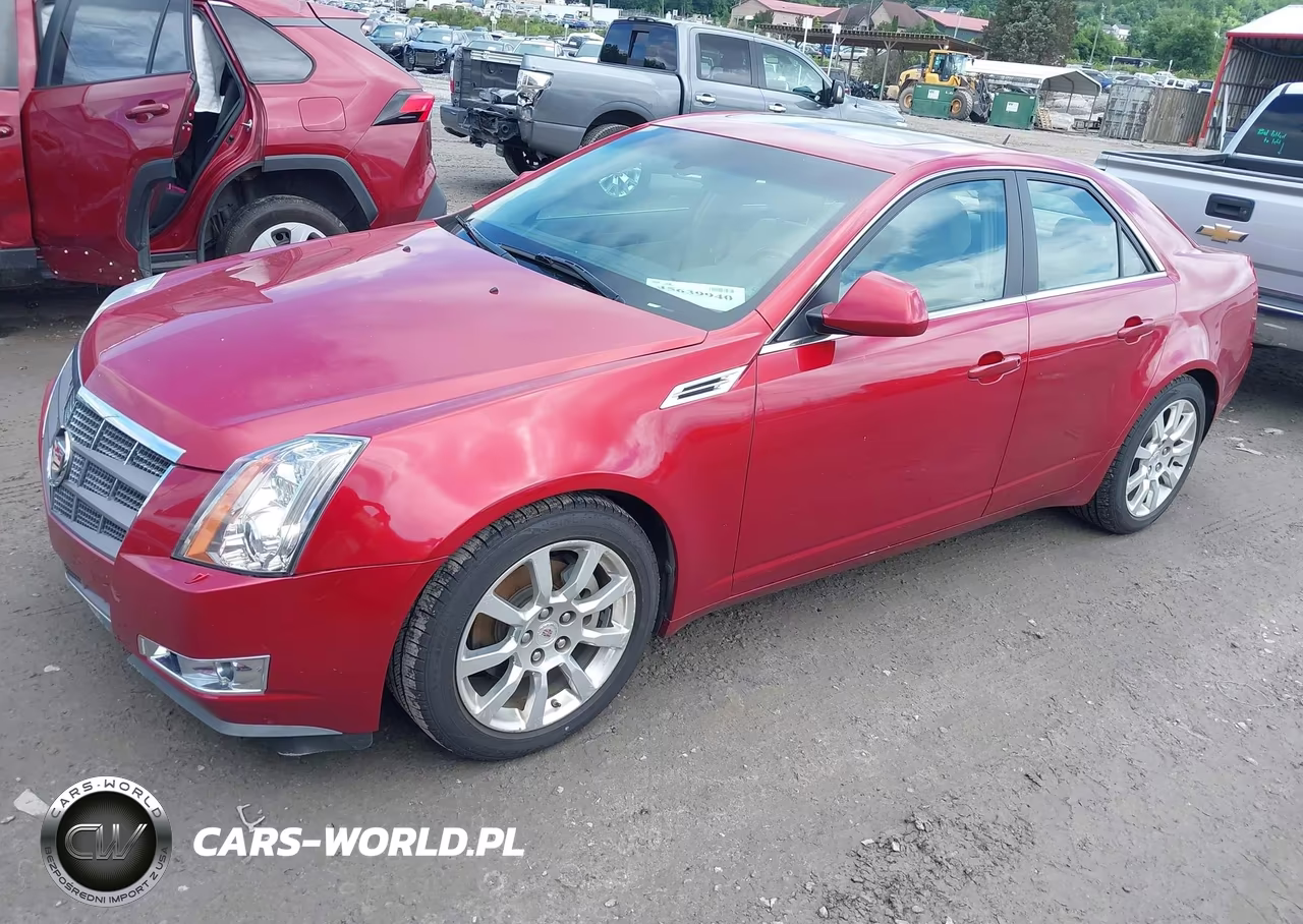 2008 Cadillac Cts Rwd W-1Sb VIN:1G6DV57V380209846 - 2