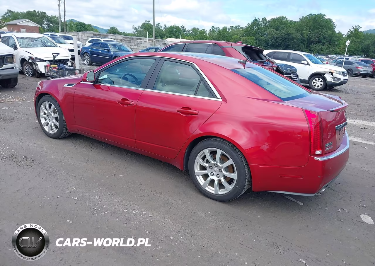2008 Cadillac Cts Rwd W-1Sb VIN:1G6DV57V380209846 - 3