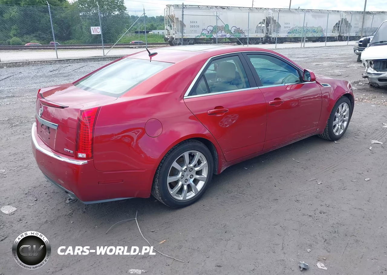 2008 Cadillac Cts Rwd W-1Sb VIN:1G6DV57V380209846 - 4