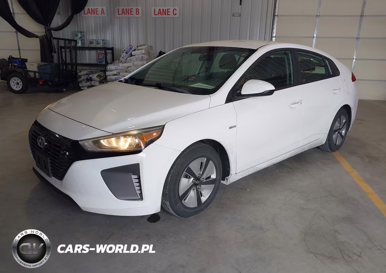 2018 Hyundai Ioniq Hybrid Blue VIN:KMHC65LC7JU075511 - 2