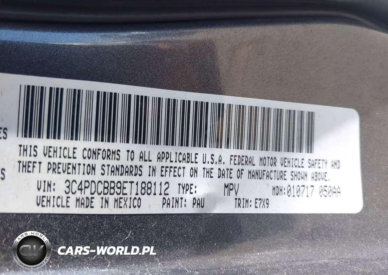 2014 Dodge Journey Sxt VIN:3C4PDCBB9ET188112 - 9