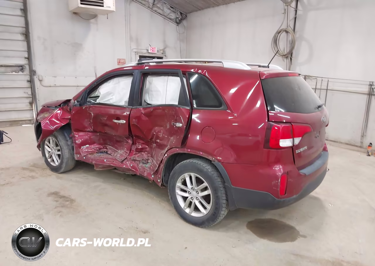 2015 Kia Sorento Lx VIN:5XYKTCA62FG631646 - 3