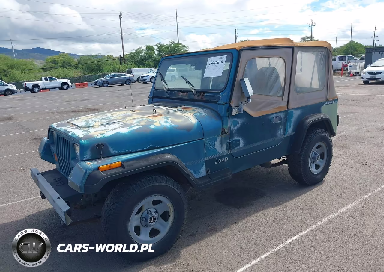 1995 Jeep Wrangler - Yj S-Rio Grande VIN:1J4FY19P7SP237890 - 2