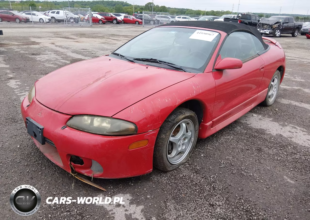 1999 Mitsubishi Eclipse Spyder Gs VIN:4A3AX35GXXE033685 - 2