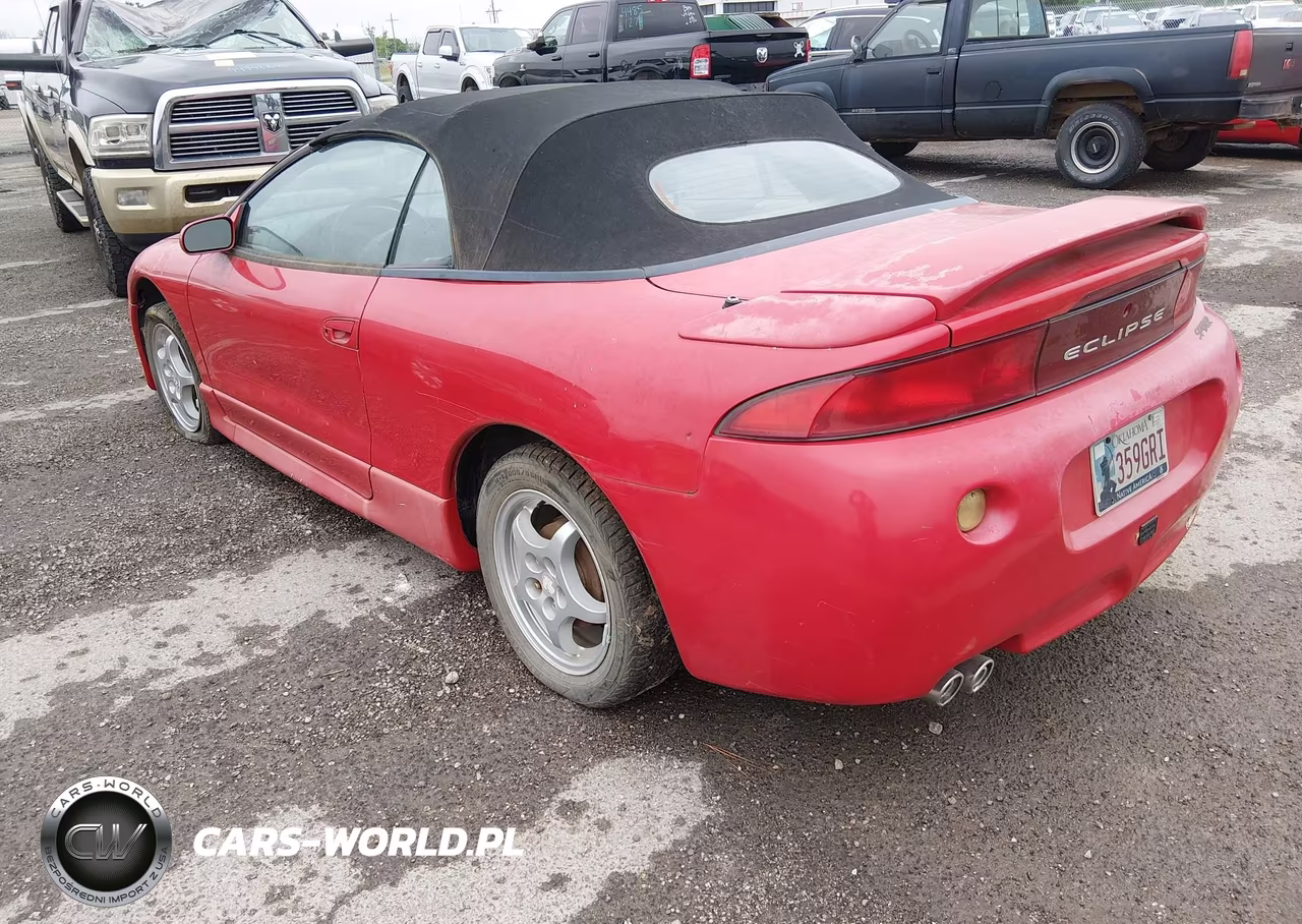 1999 Mitsubishi Eclipse Spyder Gs VIN:4A3AX35GXXE033685 - 3