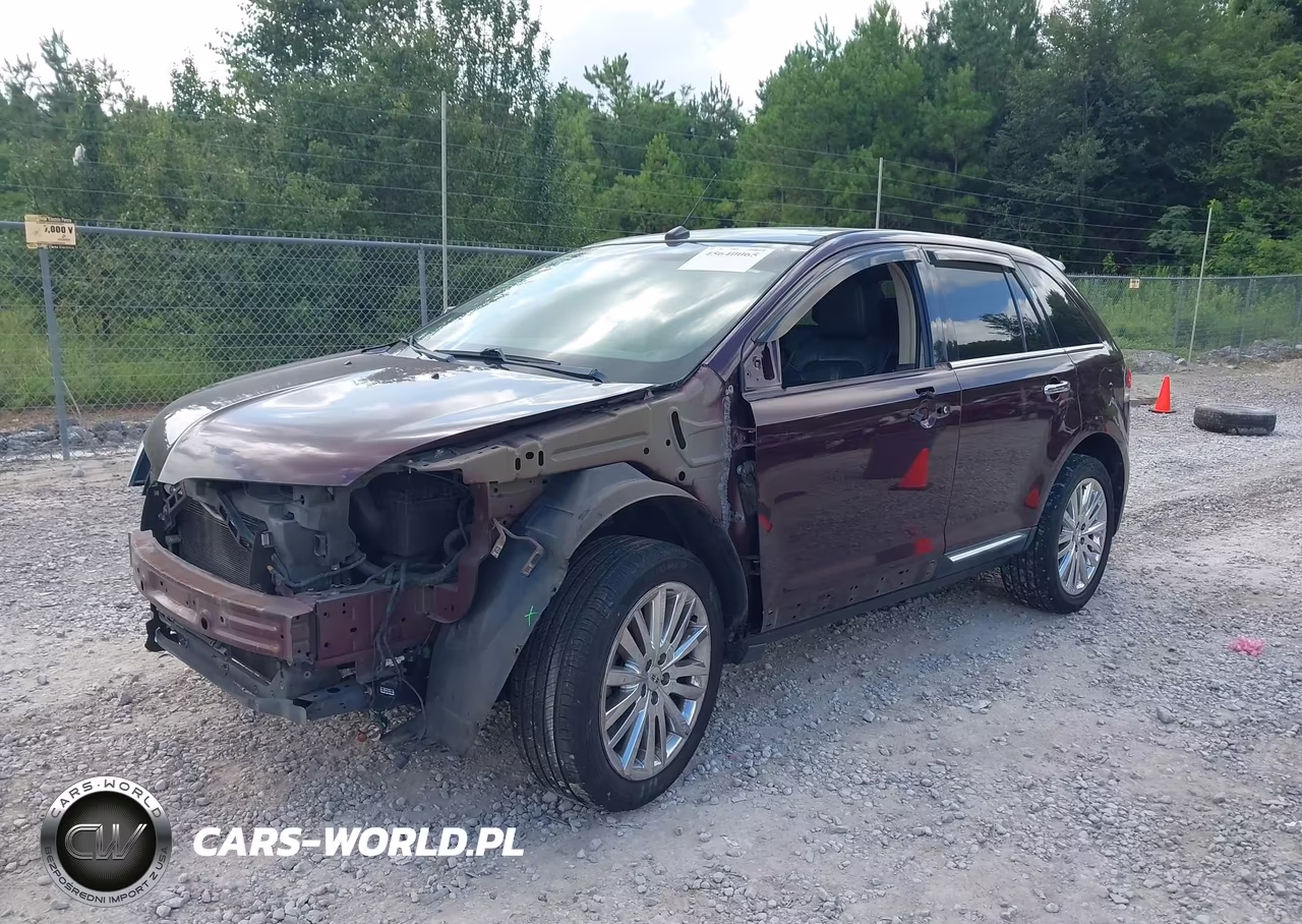 2011 Lincoln Mkx VIN:2LMDJ8JK8BBJ00524 - 2