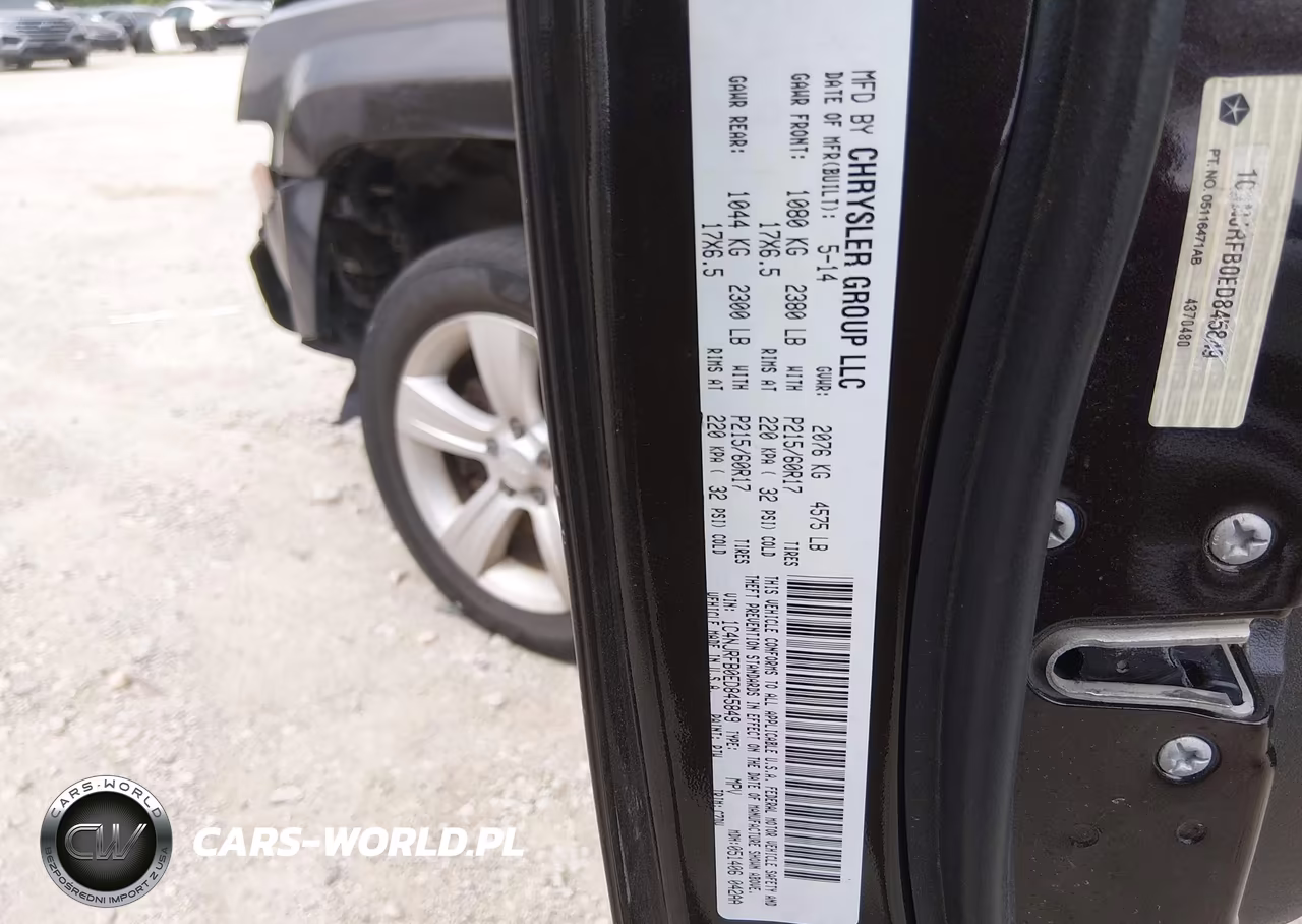 2014 Jeep Patriot Latitude VIN:1C4NJRFB0ED845849 - 9