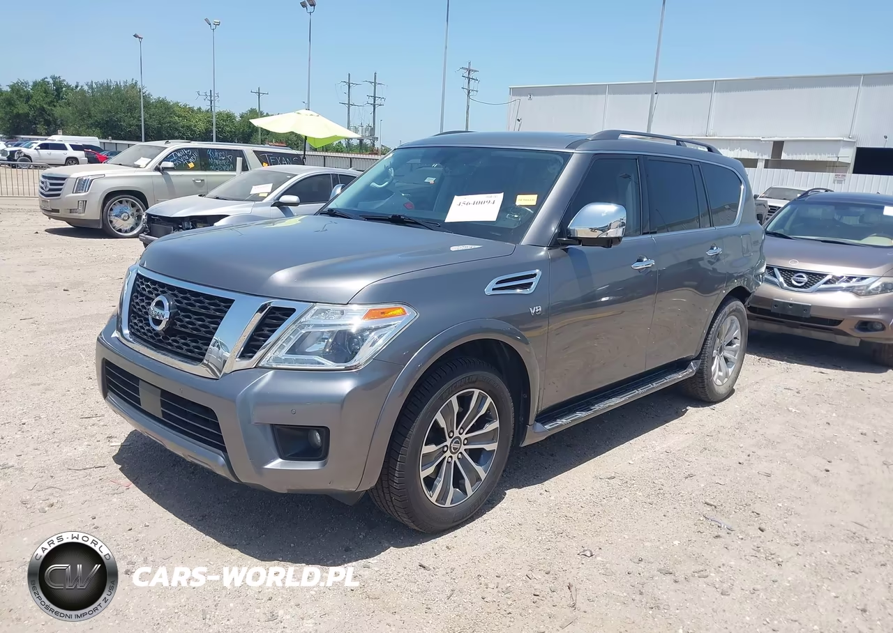 2019 Nissan Armada Sl VIN:JN8AY2ND3KX008371 - 2