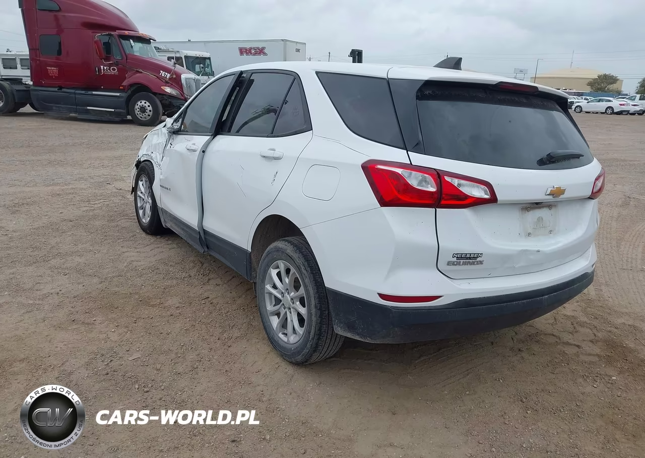 2021 Chevrolet Equinox Fwd Ls VIN:3GNAXHEV5MS163199 - 3