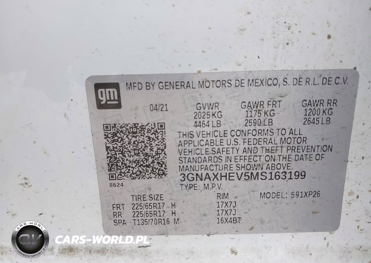 2021 Chevrolet Equinox Fwd Ls VIN:3GNAXHEV5MS163199 - 9