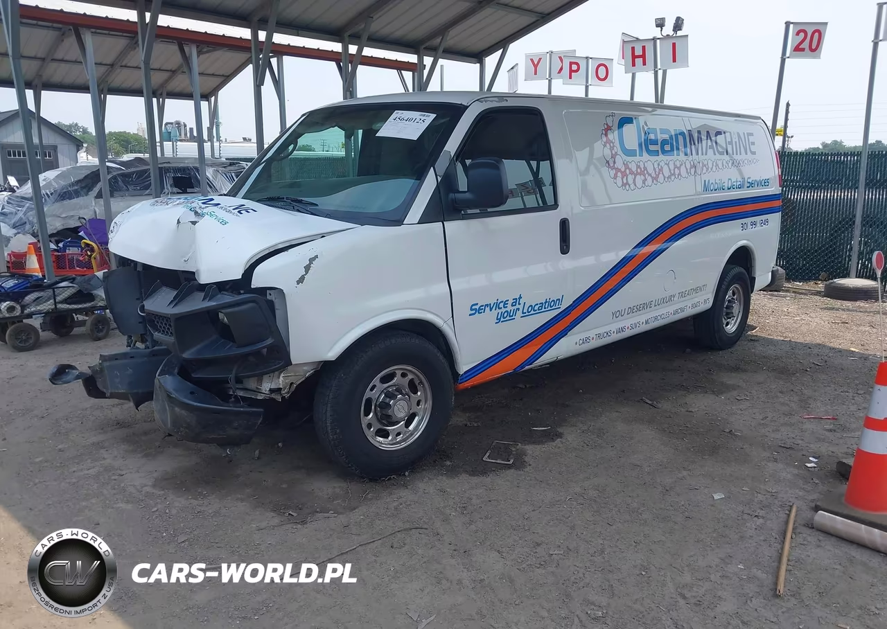 2011 Chevrolet Express 2500 Work Van VIN:1GCWGGBGXB1126114 - 2