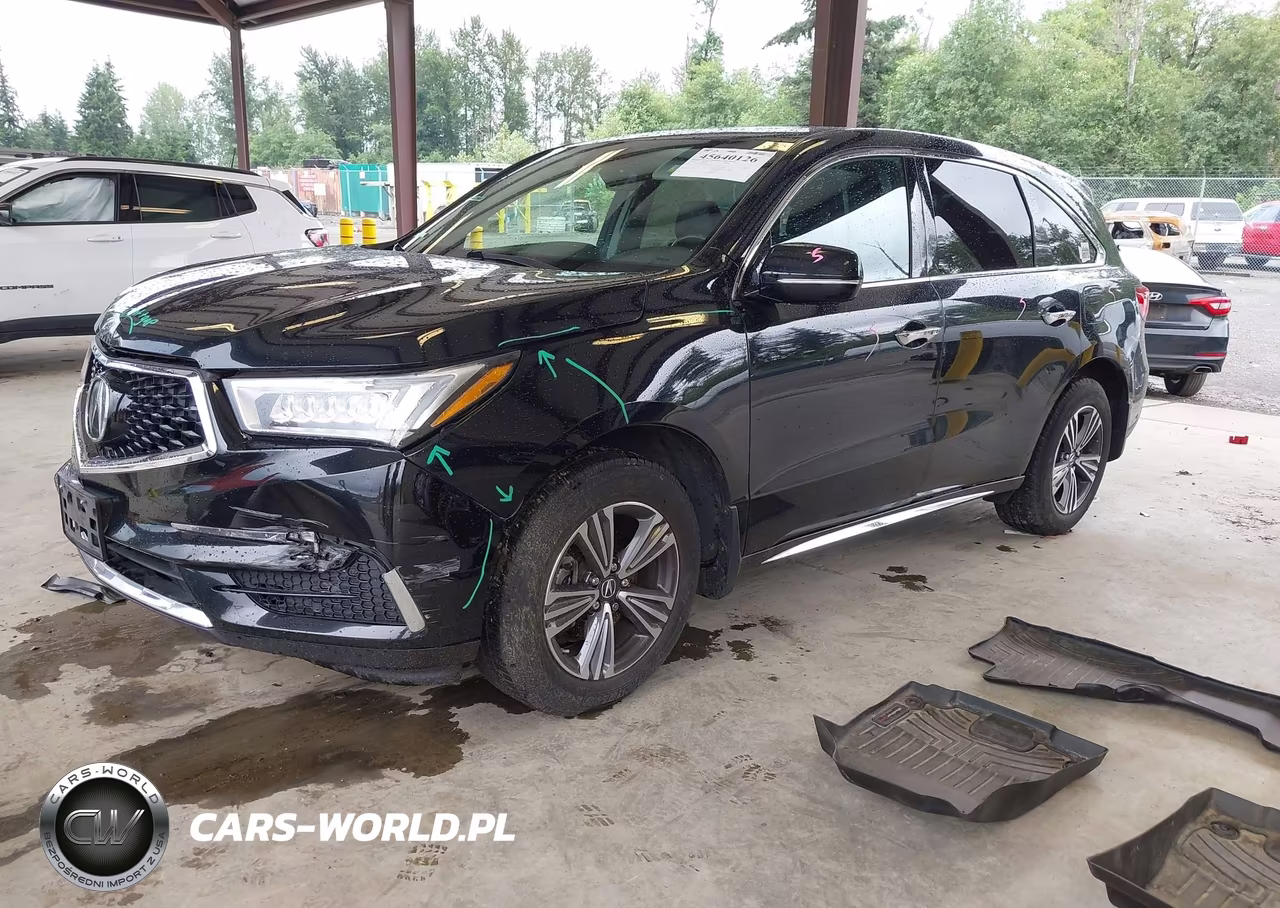 2017 Acura Mdx VIN:5J8YD4H34HL002813 - 2