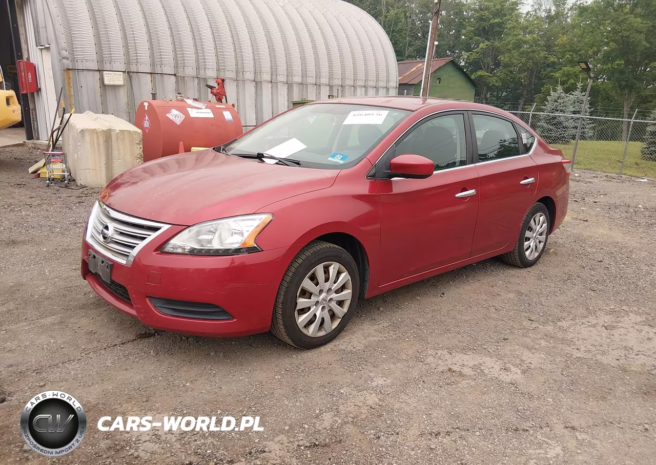 2014 Nissan Sentra Fe+ S-Fe+ Sv-S-Sl-Sr-Sv VIN:3N1AB7AP7EY261421 - 2
