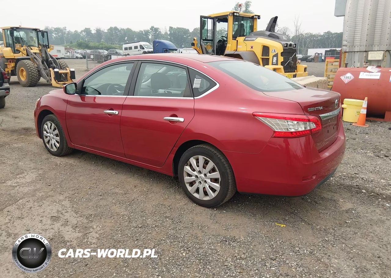 2014 Nissan Sentra Fe+ S-Fe+ Sv-S-Sl-Sr-Sv VIN:3N1AB7AP7EY261421 - 3