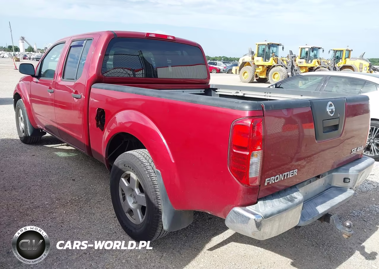 2008 Nissan Frontier Se VIN:1N6AD09W78C437582 - 3