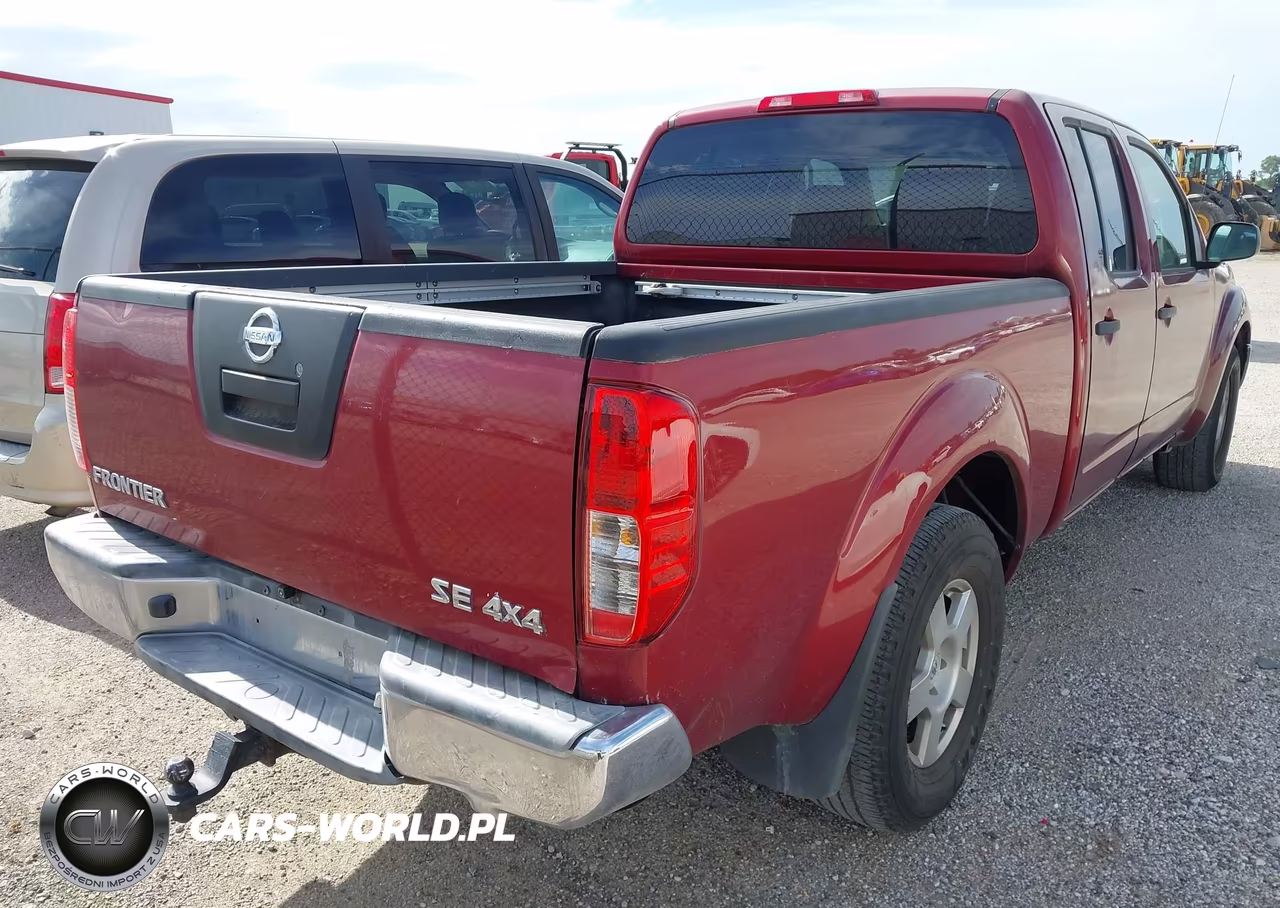 2008 Nissan Frontier Se VIN:1N6AD09W78C437582 - 4