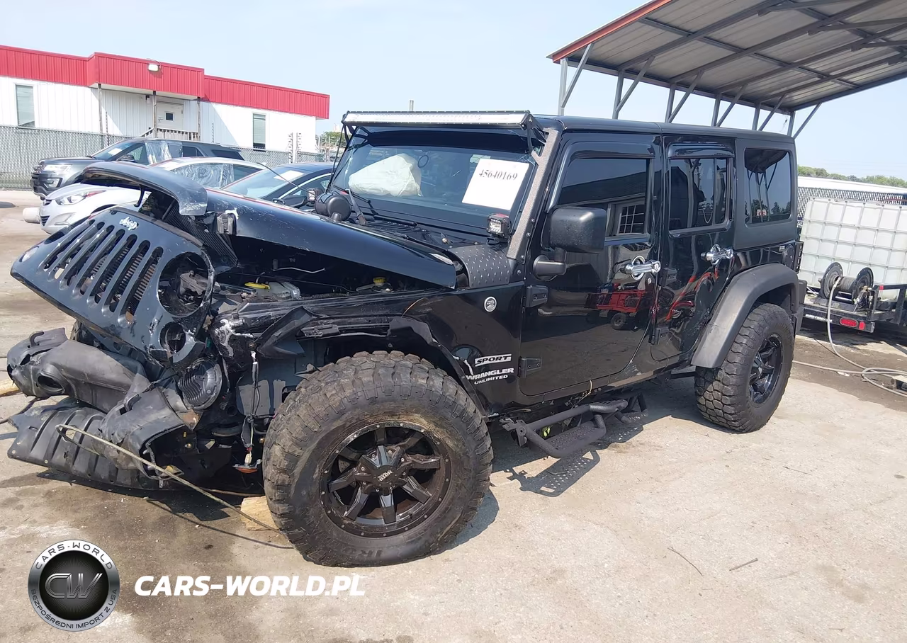 2016 Jeep Wrangler Unlimited Sport VIN:1C4BJWDG9GL131968 - 2