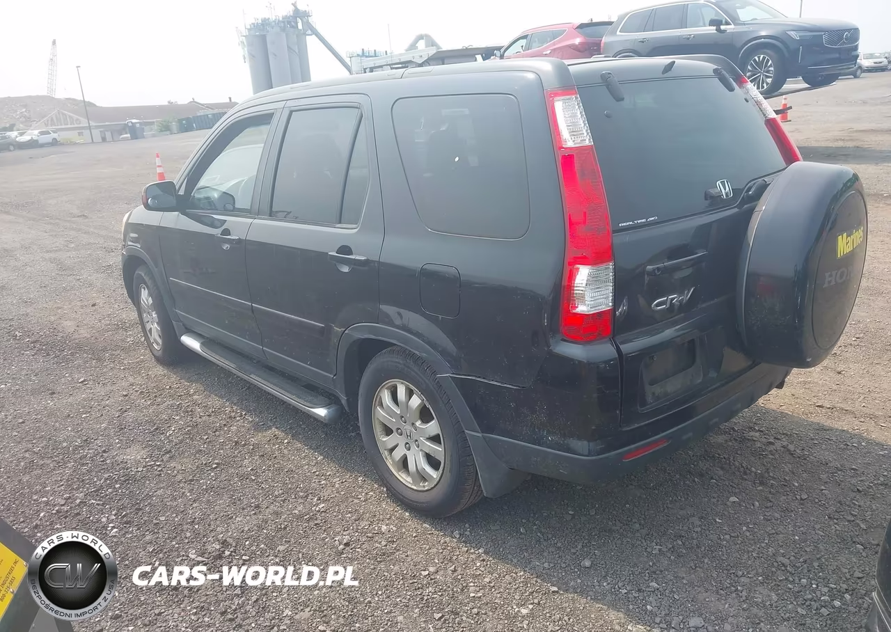 2006 Honda Cr-V Se VIN:SHSRD78906U417628 - 3
