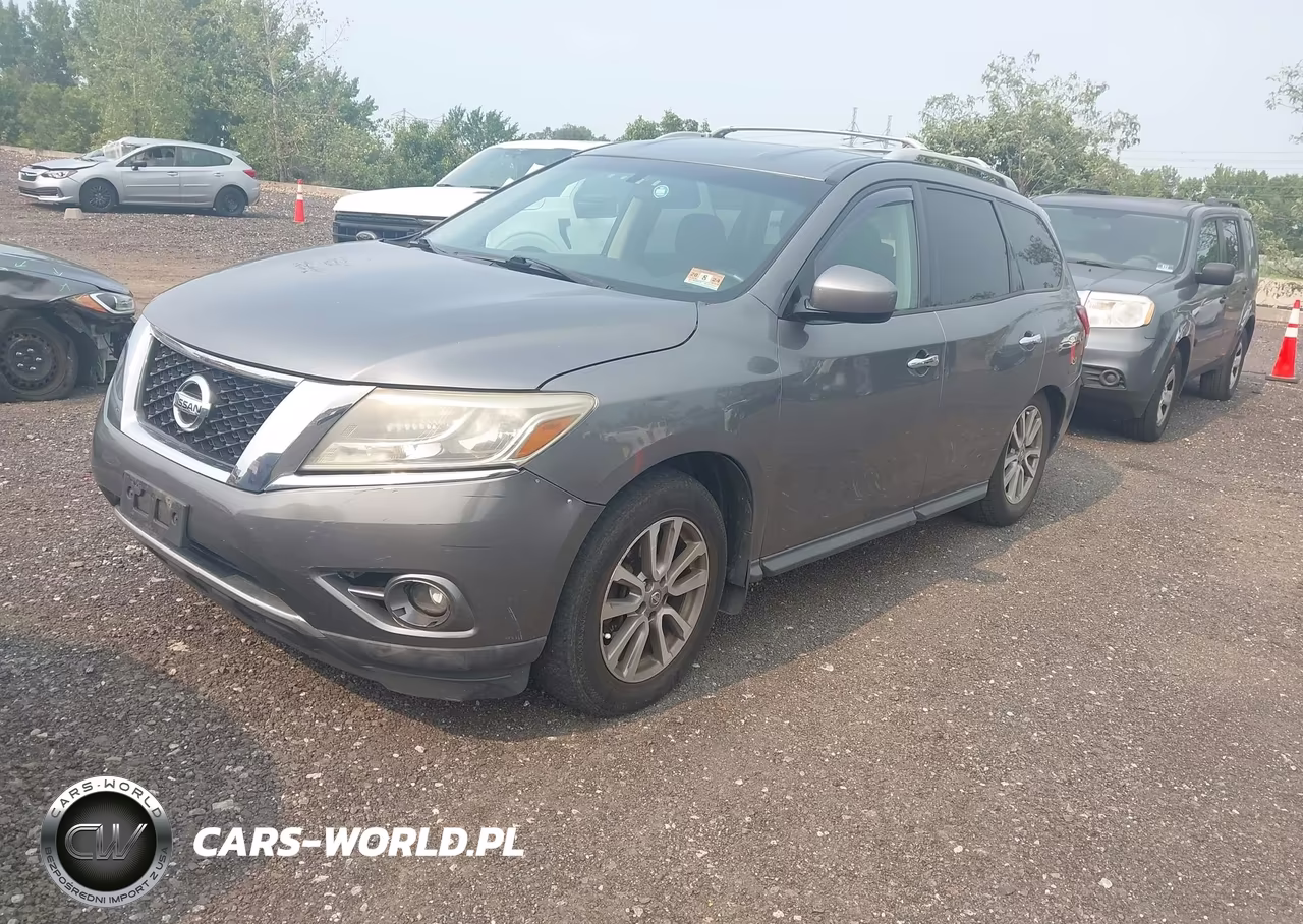 2015 Nissan Pathfinder S VIN:5N1AR2MMXFC695772 - 2