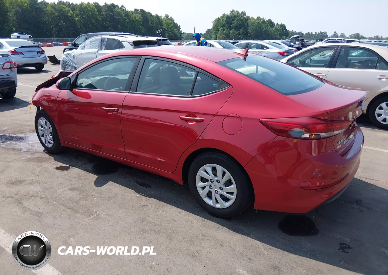 2017 Hyundai Elantra Se VIN:5NPD74LF7HH069223 - 3