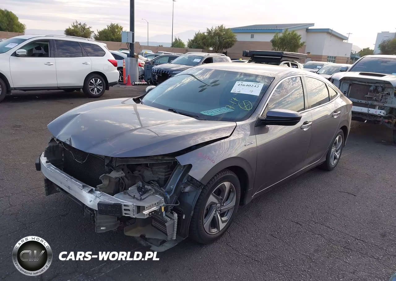2019 Honda Insight Ex VIN:19XZE4F52KE030436 - 2