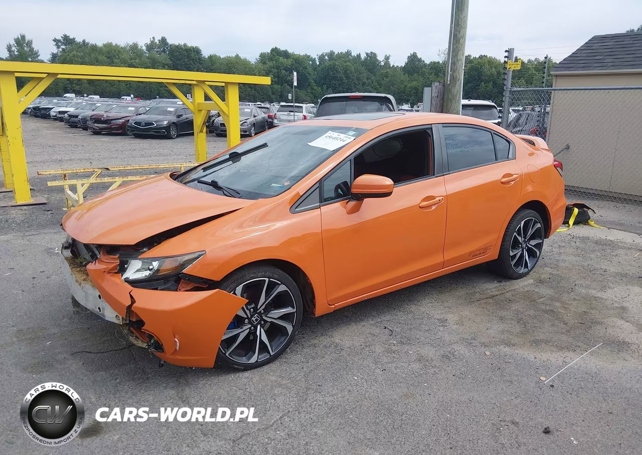 2015 Honda Civic Si VIN:2HGFB6E51FH705486 - 2