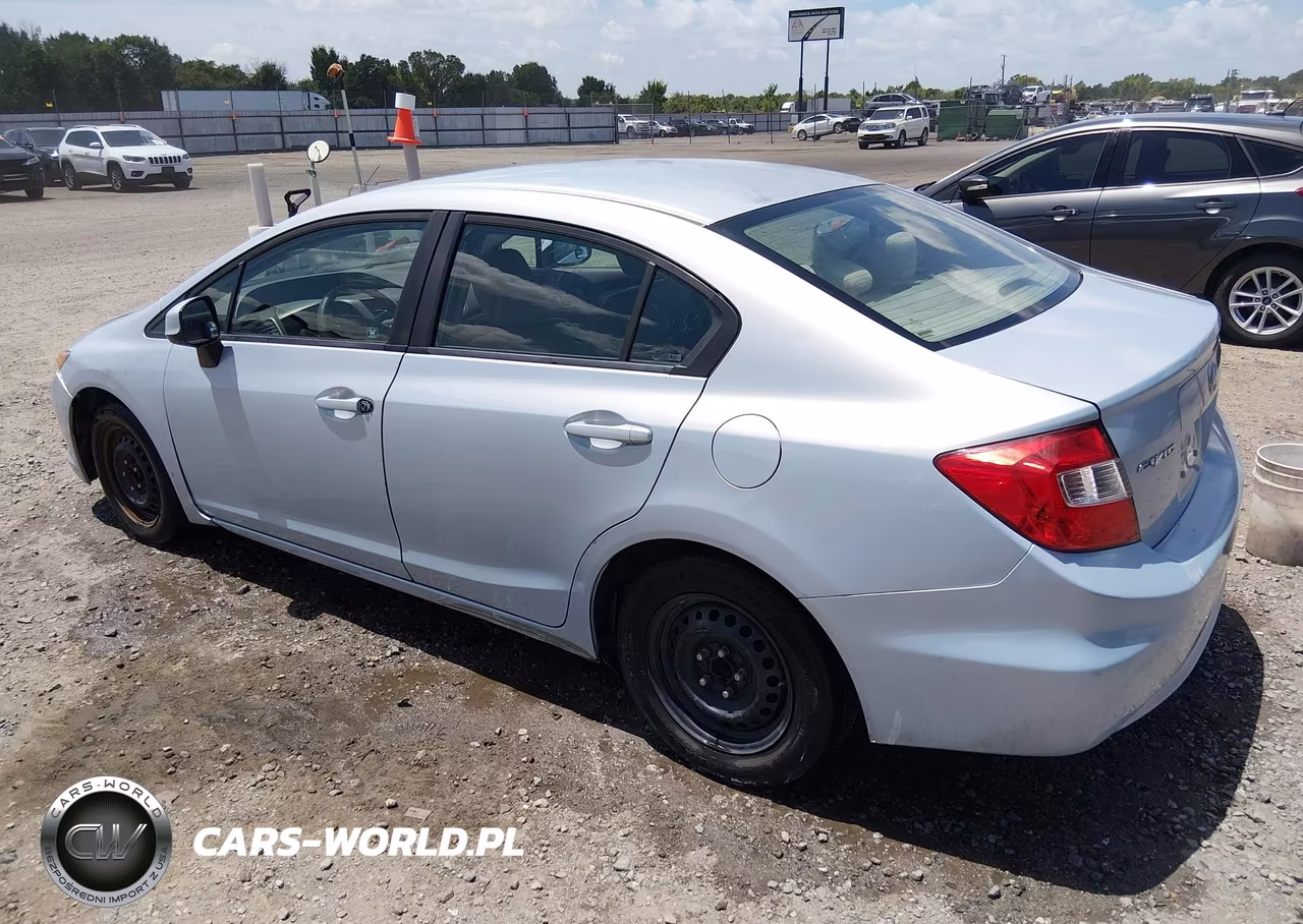 2012 Honda Civic Lx VIN:2HGFB2F51CH562641 - 3