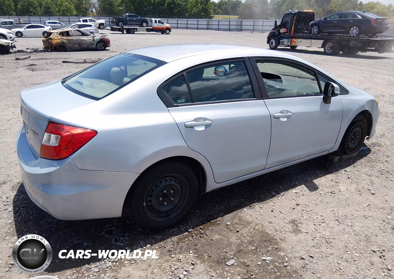 2012 Honda Civic Lx VIN:2HGFB2F51CH562641 - 4