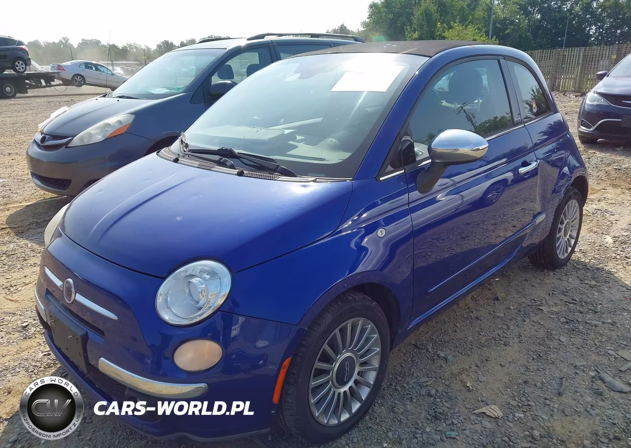 2012 Fiat 500C Lounge VIN:3C3CFFERXCT118820 - 2
