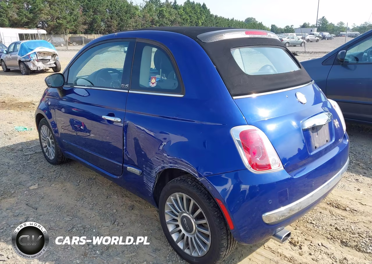 2012 Fiat 500C Lounge VIN:3C3CFFERXCT118820 - 3
