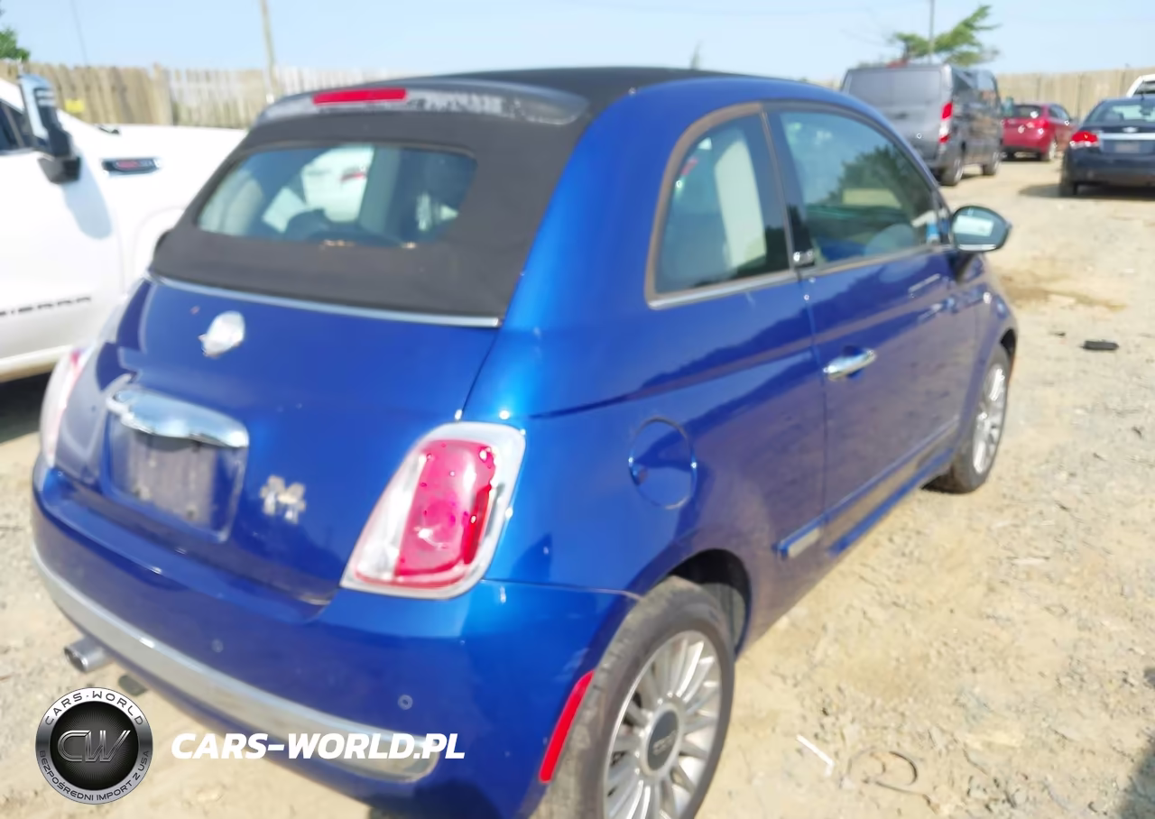 2012 Fiat 500C Lounge VIN:3C3CFFERXCT118820 - 4