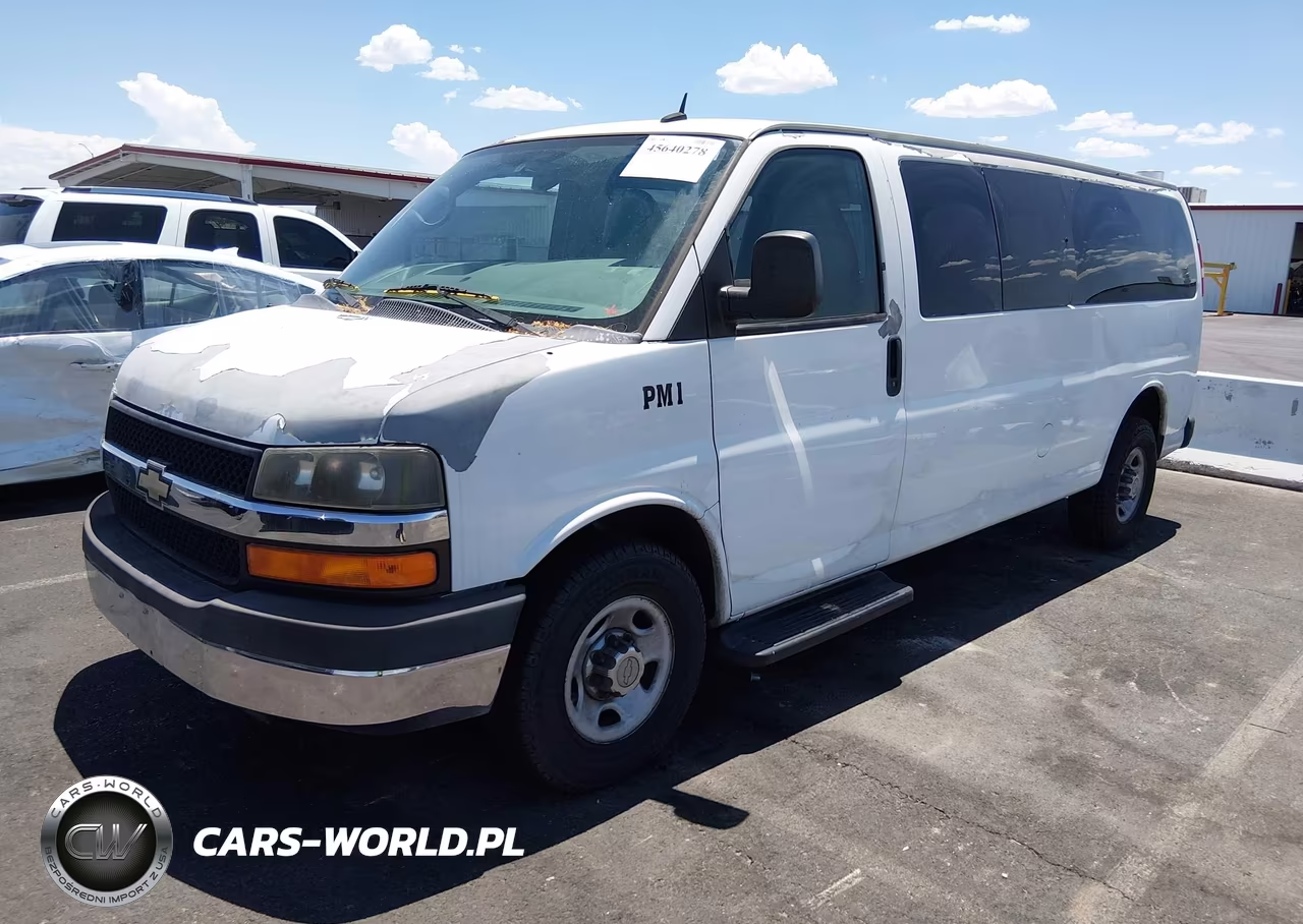 2013 Chevrolet Express 3500 Lt VIN:1GAZG1FG4D1107168 - 2