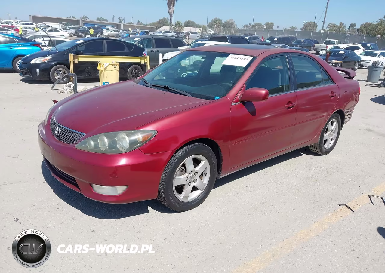 2005 Toyota Camry Se VIN:4T1BE32K35U054379 - 2