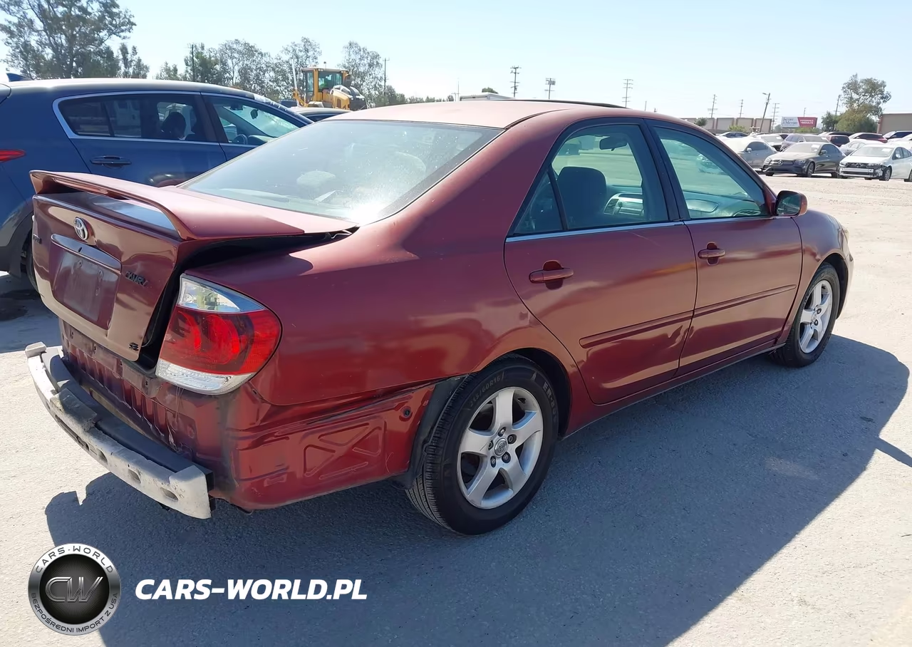 2005 Toyota Camry Se VIN:4T1BE32K35U054379 - 4